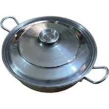 Mobilreyon Alüminyum Kapaklı Kızartma, Pilav, Karnıyarık, Kamp Tavası 28 cm