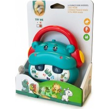 Gray Line Gry 855-152D Pilli Müzikli Hipopotam Nel1