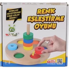 Gray Line Gry KR136 Renkli Halka Eşleştirme Oyunu Nel1