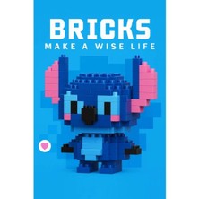 Alvo Store Buğz Bricks Stitch Mini LEGO Figürü