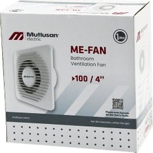 Uravas Store MUTLUSAN-001 211 000 100 00 00 Me-Fan (100) (4) Banyo Tuvalet Havalandırma Aspiratörü (12W) (2450RP