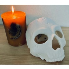 Alvo Store 3D Tasarım Kişiye Özel Tasarım Mask Ham Beyaz Renkte Gönderilir Boya Size Aittir