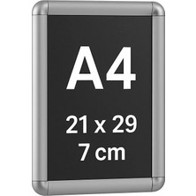 Mobilreyon 12 Adet A4 Açılır Kapanır Rondo Çerçeve Ilan, Duyuru, Okul, Işyeri, Belge Çerçevesi