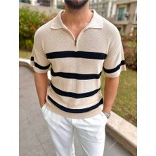 Elku Moda T-Shirt Nefes Alabilen Terletmez Polo Yaka Tshirt Oversi Tişört