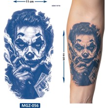 Airbrush Tattoo Joker Dolar 1 Ay Kalıcı Geçici Dövme Yapıştırma Dövme