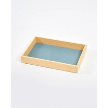 Muyuru Montessori Ahşap Eğitici Kum Tepsisi 60X40 cm