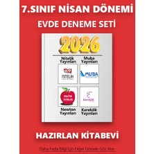 7.sınıf Türkiye Geneli Nisan Ayı Evde Deneme Seti