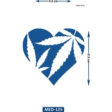 Airbrush Tattoo Kalp 5 cm Minimal Geçici Dövme Yarı Kalıcı Geçici Dövme