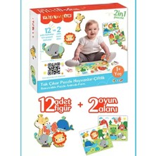 Dadya Milla Ddy FP2755 Tak Çıkar Puzzle Hayvanlar Mil