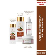 And You Argan Yağlı Yoğun Onarıcı 4'lü Saç Bakım Seti