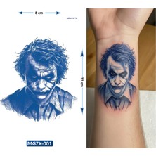 Airbrush Tattoo Joker Geçici Dövme Yarı Kalıcı Aylık Yapıştırma Dövme