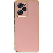 Newface Xiaomi Poco X5 Pro 5g Kılıf Volet Silikon - Pembe