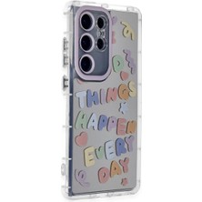 Newface Samsung Galaxy S24 Ultra Kılıf Reflexion Desenli Kapak - Desen 7