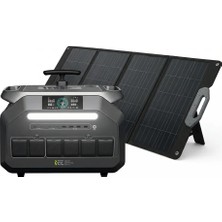 Initial Entropy Energy Solar Elite Paketi (P3200 Taşınabilir Güç Kaynağı + SP200 Taşınabilir Solar Panel)
