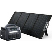 Initial Entropy Energy Solar Başlangıç Paketi (P800  Taşınabilir Güç Kaynağı + SP100 Taşınabilir Solar Panel)