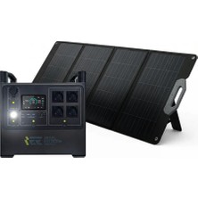 Initial Entropy Energy Solar Performans Paketi (SINGO2000PRO Taşınabilir Güç Kaynağı + SP200 Taşınabilir Solar Panel)