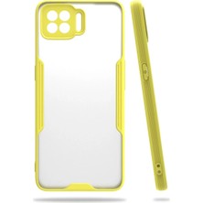 Newface Oppo A73 Kılıf Platin Silikon - Sarı