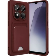 Negok Newface Xiaomi Redmi Note 15 Pro 4g Kelvin Kartvizitli Silikon - Bordo