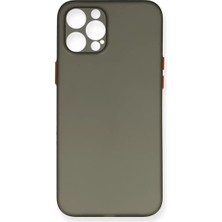 Newface iPhone 12 Pro Max Kılıf Pp Ultra Ince Kapak - Gri