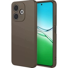 Newface Oppo A5 Pro 4g First Silikon - Kahverengi
