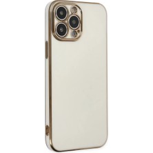 Newface iPhone 14 Pro Max Kılıf Volet Silikon - Beyaz