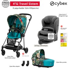 Cybex Mios alana TOPLAM 105.000 TL DEĞERİNDE Adac birincisi en yüksek puanlı Cybex Anoris ve Cybex portbebe HEDİYE