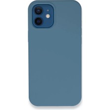 Newface iPhone 12 Kılıf Lansman Legant Silikon - Açık Mavi