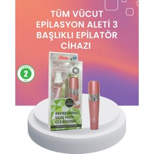 Negok Yumuşak ve Pürüzsüz Cilt Için Epilasyon Seti