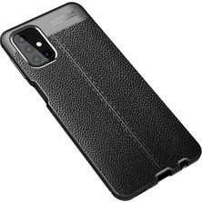 Newface Samsung Galaxy M31S Kılıf Auto Focus Kapak - Siyah