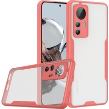 Newface Xiaomi Mi 12T Kılıf Platin Silikon - Pembe