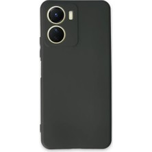 Newface Vivo Y16 Kılıf First Silikon - Koyu Yeşil