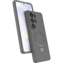 Cash Dukkan Newface Samsung Galaxy S26 Ultra Regal Magsafe Standlı Kapak - Titan Gri