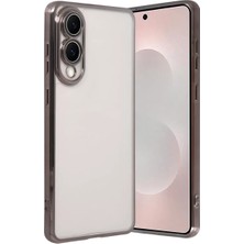 Newface Samsung Galaxy S25 Edge Razer Lensli Silikon - Titan Gri