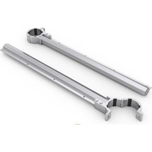 Ronanna Koral Sabit Alüminyum Balkon Çamaşır Kurutmal Askılığı