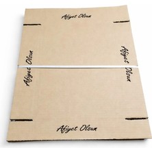 Pide Kutusu Tava 50 Adet 31 X40 x 8