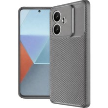 Cash Dukkan Newface Oppo A3 Kılıf Auto Focus Karbon Kapak - Gri