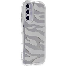 Newface Samsung Galaxy A25 5g Kılıf Reflexion Desenli Kapak - Desen 10