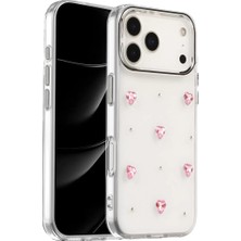 Newface Apple iPhone 17 Pro Max Fiyonk Desenli Kapak - Desen 3