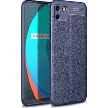 Newface Realme C11 2021 Kılıf Auto Focus Kapak - Lacivert