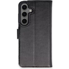Newface Samsung Galaxy S24 Plus Kılıf Trend S Plus Kapaklı Kılıf - Siyah