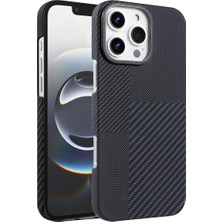 Newface Apple iPhone 16 Pro Vega Magsafe Kapak - Siyah