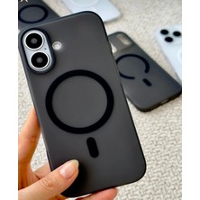 Aykan Iphone 17 Magsafe Silikon Kılıf-Siyah