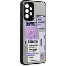 Negok Newface Samsung Galaxy A52 Kılıf Mirror Desenli Kapak - Mirror - 4