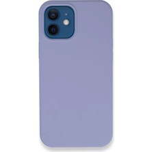 Newface iPhone 12 Kılıf Lansman Legant Silikon - Lila