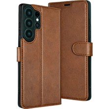 Negok Newface Samsung Galaxy S26 Ultra Trend S Plus Kapaklı Kılıf - Taba