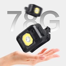 Flamex PS-024 Pratik Sensörlü Sinyalli Şarjlı Kafa Lambası