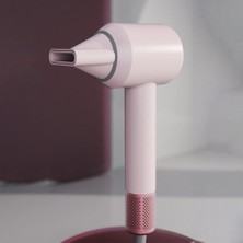 Elektronikçim Pembe Bldc Turbo Motor Saç Kurutma Makinesi 1500W3-KDM.HIZ4-KDM.ISIAYAR=SICAK-ILIK-HAFIF-SOĞ