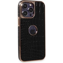 Newface iPhone 14 Pro Kılıf Snake Kapak - Siyah