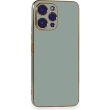 Newface Xiaomi Poco M6 Pro 5g Kılıf Volet Silikon - Açık Yeşil