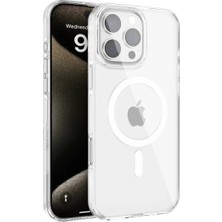 Joko iPhone 16 Pro Gleam Pc Sert Magsafe Kılıf - Şeffaf